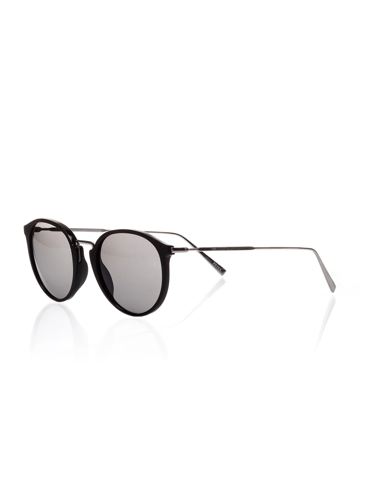 

Unisex sunglasses ez 0048 01a bone black organic round round 51-20-145 ermenegildo zegna