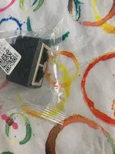 1 a 2 vías LAN Cable de red Ethernet RJ45 hembra adaptador de conector divisor para portátil estaciones de acoplamiento venta al por mayor y Dropship