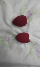 Puff cosmético en polvo para mujer, base de maquillaje esponja, belleza para maquillaje, herramientas y accesorios, forma de gota de agua, 1 ud.