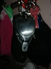 LLavero de depredador alienígena, máscara de AVP, llaveros para bolsos, llavero de coche, joyería