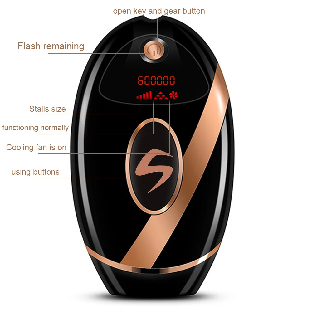 Профессиональное устройство для перманентного удаления волос IPL