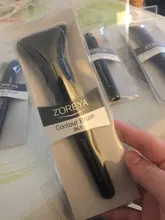 Zoreya-Conjunto de brochas negras de maquillaje para ojos, herramientas de cosmética facial, cepillo de pelo de nailon, mango de madera, pinceles profesionales de belleza, 7/9 Uds.