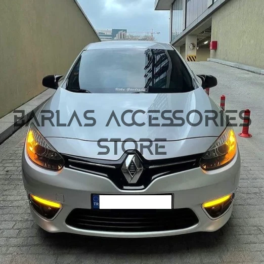 

For Renault Fluence Batman Mirror Cover Fluence 2009 2010 2011 2012 2013 2014 2015 2016 Piano Black 2 Pcs. Right-Left