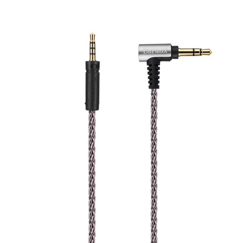 Nuovo! Cavo Audio Occ A Treccia A 6 Core Da 3.5Mm Per Sennheiser Momentum 2 3 Cuffie Auricolari Wireless Cablate Over/On Hd1 M2 Oei Aei