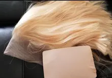 Peluca Bob de rubio miel, peluca recta de Bob corto, peluca brasileña transparente con encaje frontal, pelucas de cabello humano para mujeres negras prearrancadas, 613