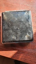 Cigarette-Case Holder Gift-Box Rubber-Band 20-Sticks Metal Creative with Brown Personalized