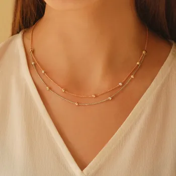 

Imported Gold Necklace 05-314-3KLY1560