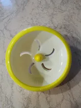 Rueda giratoria silenciosa para hámster, juguete para mascotas de 14cm de ancho, adecuado para ratones hámster y ratas, disco de Animal PEQUEÑO, 1 unidad