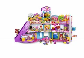 

Pin & Pon Super mall with 4 figures, Lu toy store articles created Manual