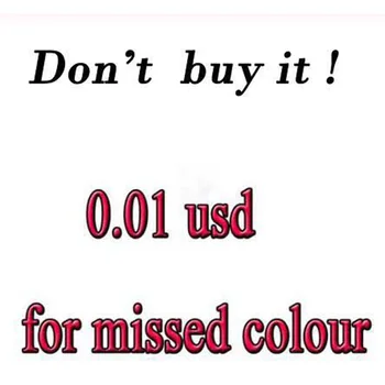

0.01 usd for missed colour diamond or canvas or others