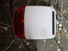 Inalámbrico Solar luz estroboscópica sirena impermeable 433MHz para nuestro PG103 106 107 W2B W3B W4B antirrobo casa sistema de alarma Wifi/GSM