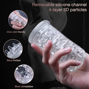 2022 Automatic Male Masturbator Cup Strong Sucking Power Male Masturbation Goods Sex Toys For Man Adult Goods Oral Sex Blowjob 6