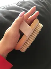 1 Pc seco mojado de cuerpo de piel Natural cepillo de cerdas de cepillo para spa baño masajeador de casa todo el mundo de la tienda