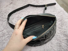 Riñonera de cuero PU para mujer, Bolso pequeño de Color sólido, a la moda para verano, para teléfono