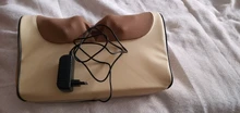 Jinkairui, almohada de masaje eléctrica para espalda y cuello con calefacción por infrarrojos, dispositivo Shiatsu, masajeador de salud Cervical, relajación