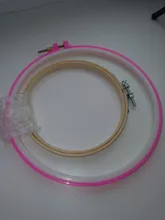 Hoop-Ring Sewing-Tools Cross-Stitch-Machine Embroidery Bamboo-Frame Hand Needlecraft