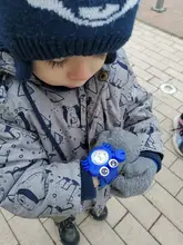 Relojes de dibujos animados para niños y bebés, regalo de Navidad encantador, reloj de pulsera de silicona de cuarzo