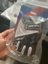 WEST ciclismo verano guantes para ciclismo a prueba de golpes espesar de medio dedo guantes de ciclismo para senderismo deporte MTB de la bici de la motocicleta guantes