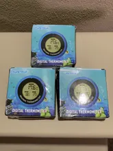 Termómetro Digital de alta precisión para mascotas, productos impermeables para pecera, acuario, Control de temperatura