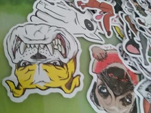 Pegatinas de dibujos animados para perros, diferentes estilos, pegatina de perro, animales, divertido Corgi para teléfono portátil, suministros para mascotas, regalos para fiesta para niños, 50 Uds.