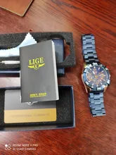 LIGE-reloj analógico de cuarzo para hombre, nuevo accesorio de pulsera resistente al agua con cronógrafo, complemento Masculino deportivo de marca de lujo con diseño moderno disponible en color azul, 2021