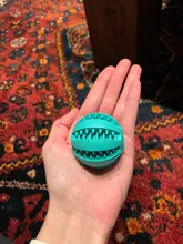 1pc Sof Pet Dog Toys Ball Interactive Elasticity Ball Dog Chew Toy Tooth Clean Rubber