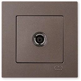 

PnpnElectrıc Gns Eqona Metallic Mocha TV Socket (Transitive-Terminated) Intermediate-Ending