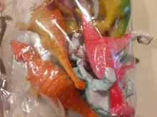 10 unids/lote Mini modelo de dinosaurio de los niños juguetes educativos pequeña simulación Animal figuras juguetes de los niños para niño regalo