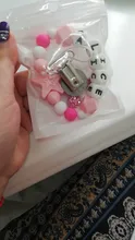 2021 DIY nombre personalizado de silicona bebé chupete Clip de cadena tetina chupete cadena titular para bebé recién nacido ducha juguete