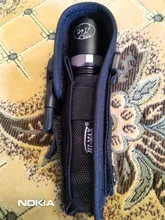Flashlight Holster Pouch Belt-Holder Torch Case Waist-Bag LED for Duty Portable