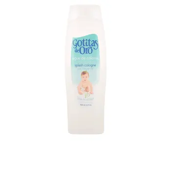 

750 ml cologne water gold droplets