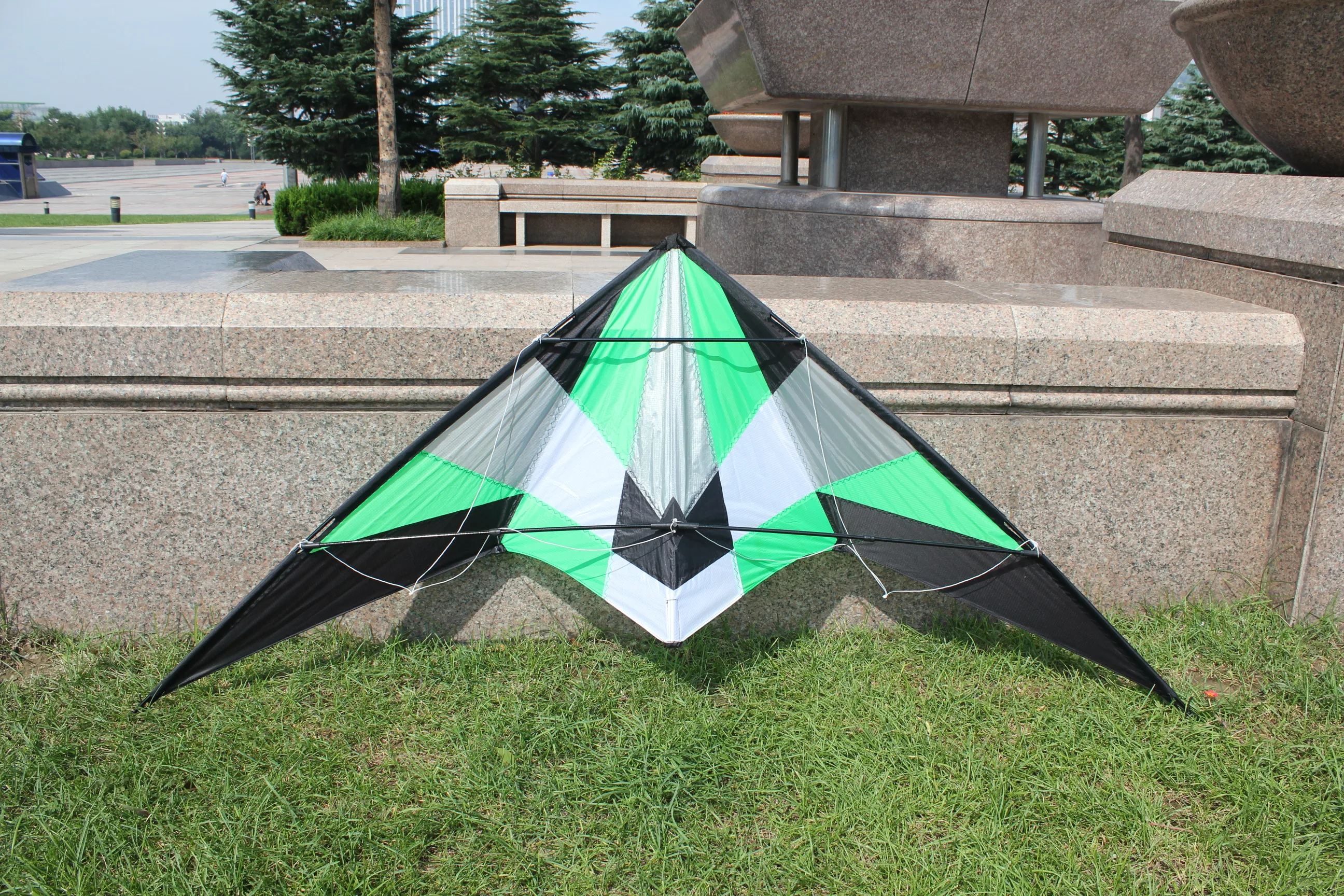 NEW Outdoor Fun Sports 1.8m Dual Line  Stunt  Kite With Handle And Line Good Flying  Factory Outlet 4