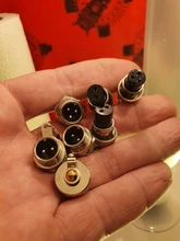 Male Connector-Plug Aviation GX12 with Cap-Lid 1set 2/3/4-/.. Circular-Socket-Plug 12mm