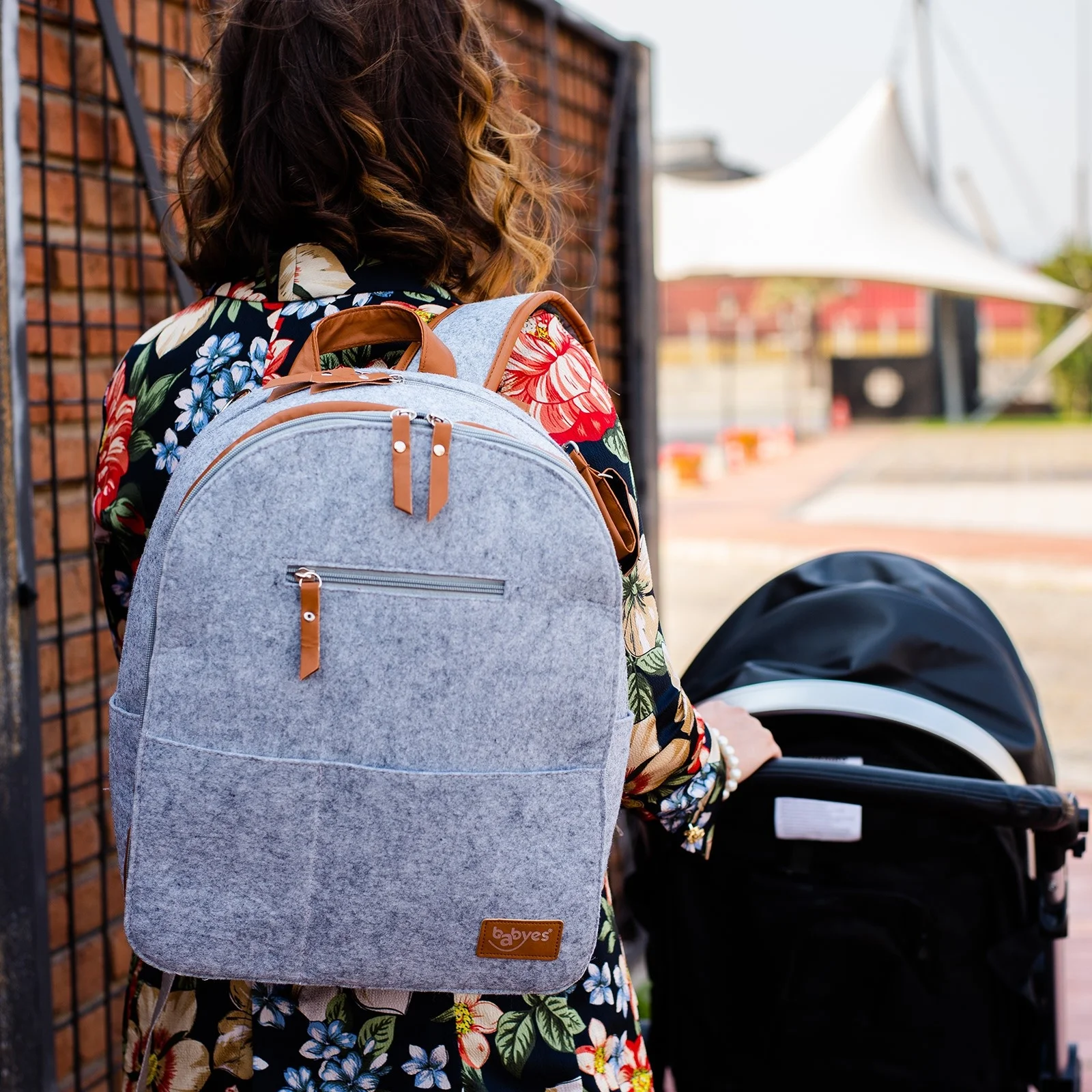 

ebebek Babyes Bio Natural Backpack