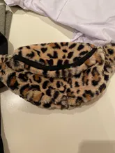 Riñonera de piel de conejo de imitación para mujer cinturón de felpa bolsa de cintura GLRSBUTY Bum Hip Bag hombres invierno mujer bolso de viaje monedas de la bolsa del teléfono