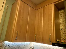 KAK 2 ~ 24 de la puerta de la cocina Bar tira hacia manija perillas del gabinete, 10mm de diámetro de acero inoxidable manija, herrajes para muebles