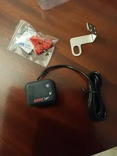 KOSO-indicador voltímetro indefinido para motocicleta, pantalla de voltaje de temperatura con carga USB para Vespa TMAX XMAX