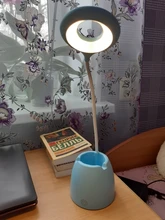 Bracket-Pen-Holder Desk-Light Table-Lamp Dimming Touch-Night-Light Learning-Multi-Function