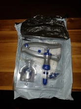 5ml ajustable y continua jeringa animales pollo cerdo ovejas vaca anti-epidemia de la aguja de inyección pollos jeringa de vacuna