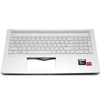 

Palmrest Backlit Keyboard US Silver For HP Pavilion 15-CD 15-cc Parts 926858-001