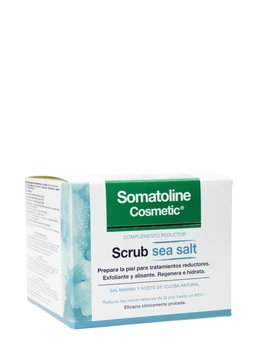 

Somatoline scrub sea salt 350 gr exfoliating and smoothing, prepares the skin, regenerates and hydrates.