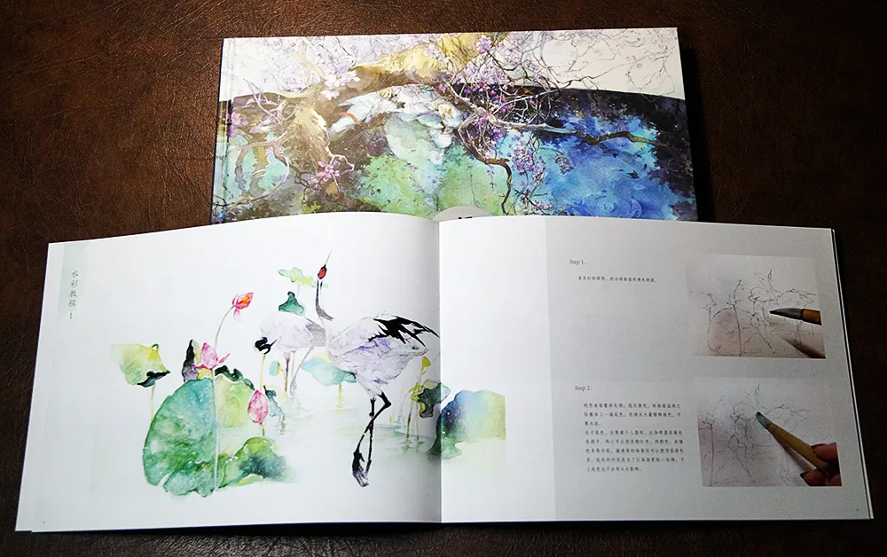 watercolor painting book Amarantine in Ravine mo jianhua chinese Ancient  figures Ladies Women watercolor drawing learning book - Price history &  Review, AliExpress Seller - Chinese book store Store