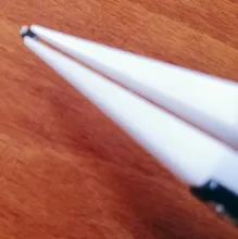 Pinzas cerámicas antiestáticas para cigarrillo electrónico de acero inoxidable, pinzas Cerámicas Industriales con aislamiento recto, Punta curva