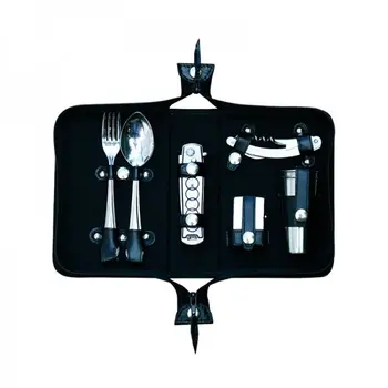 

Travel Set in a bag of fabric "camping" (for 2 persons)