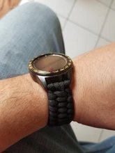 Correa de 20 y 22mm para reloj Samsung Galaxy Watch 3, banda de reloj de 41 y 45mm, 42 y 46mm para Huawei Watch GT 2e, pulsera de cuerda con hebilla ajustable