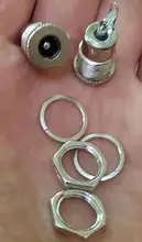 Connector Panel-Mount Power-Jack-Socket Metal Female DC DC099