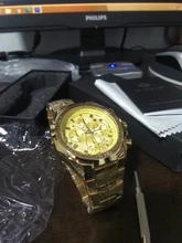 WWOOR-Reloj de pulsera deportivo para hombre, cronógrafo de cuarzo, resistente al agua, Masculino