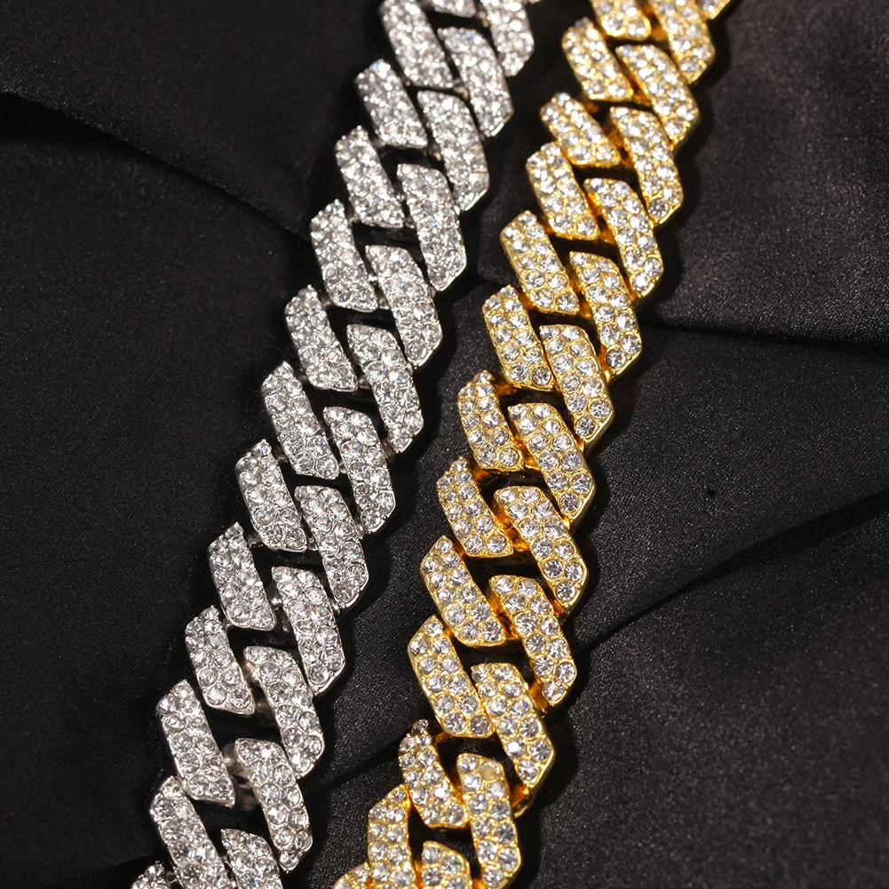 THE BLING KING Micro Paved 18mm S-Link Miami Cuban Chain