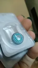 EYESHARE-lentillas coloridas para Halloween, 1 par de lentillas de disfraz, cosmético para ojos