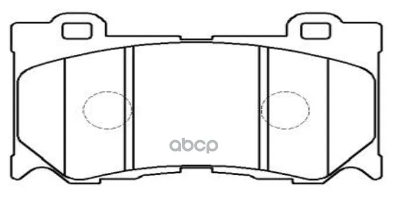 Ckn-24_колодки Дисковые!Передние Nissan Skyline 07 Ctr Ckn24 Ctr арт. CKN24